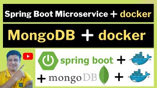 spring boot microservices   mongodb in docker containers | step by step tutorial for beginners