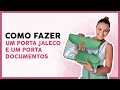 Como fazer um Porta Jaleco e um Porta Documentos