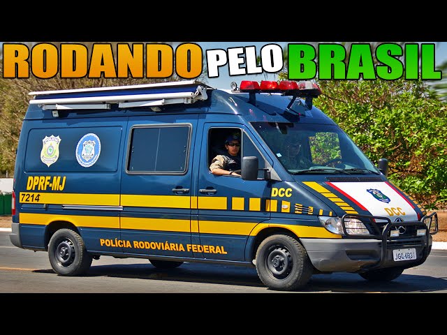 Policia e Caminhão Rebaixado - Rodando Pelo Brasil 