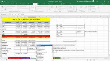 Video Excel, Formulas,  Funciones elementales y Filtros
