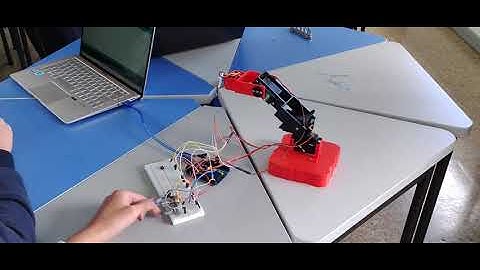 Brazo Robótico Impreso en 3D con Arduino