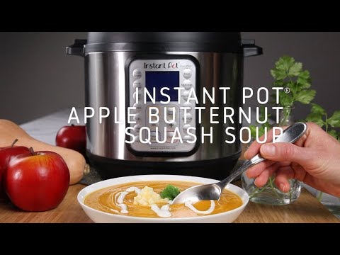 Instant Pot Apple Butternut Squash Soup