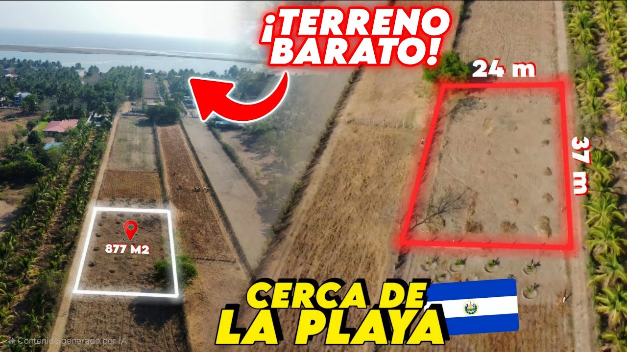 🚨 INCREIBLE TERRENO GRANDE BARATO CERCA DE LA PLAYA en AHUACHAPAN 🇸🇻 ¡TRATO DIRECTO CON DUEÑO!
