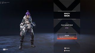 The NEW Wraith Skin CORRUPTED VOID Buffs MOVEMENT on Controller (Season 21 BP)