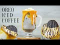 Oreo Iced Coffee At Home | Cold Coffee With Oreo Recipe