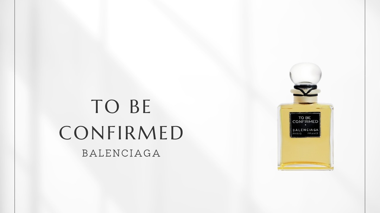 香水(ユニセックス) BALENCIAGA TO BE CONFIRMED 100ml To be confirmed parfum