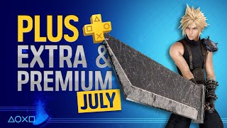 PlayStation Plus Extra &amp; Premium New Games - July 2022