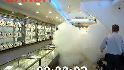 Stop Jewellery Robbery with Fog Bandit - Security fog NOT security smoke