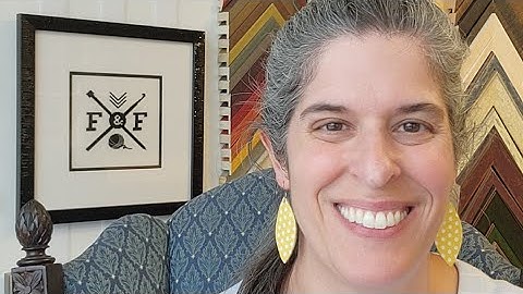 Picture Framing Lingo #mayliveaday2022