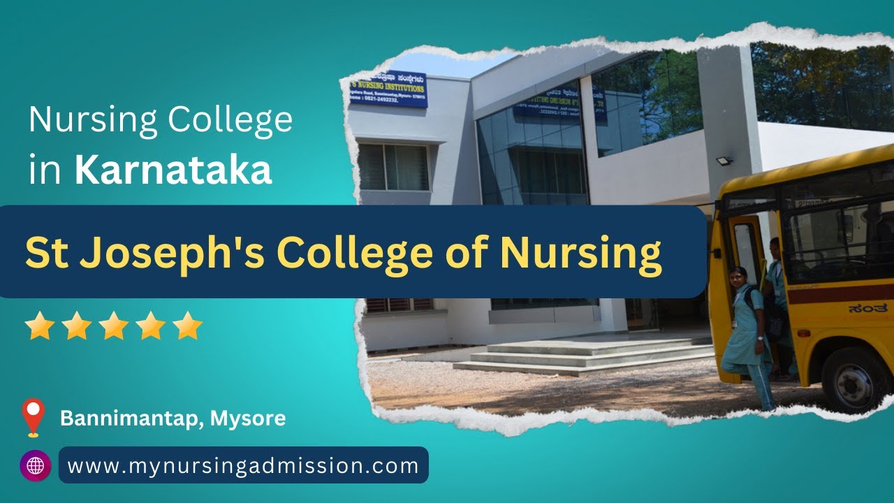 St Joseph's College of Nursing Mysore Nursing Colleges in Karnataka