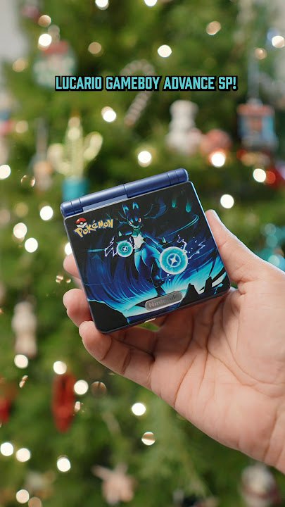 Tis the season for a Lucario GBA SP!