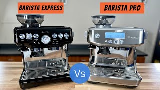 Breville Barista Pro Vs Barista Express: Side-by-side comparison