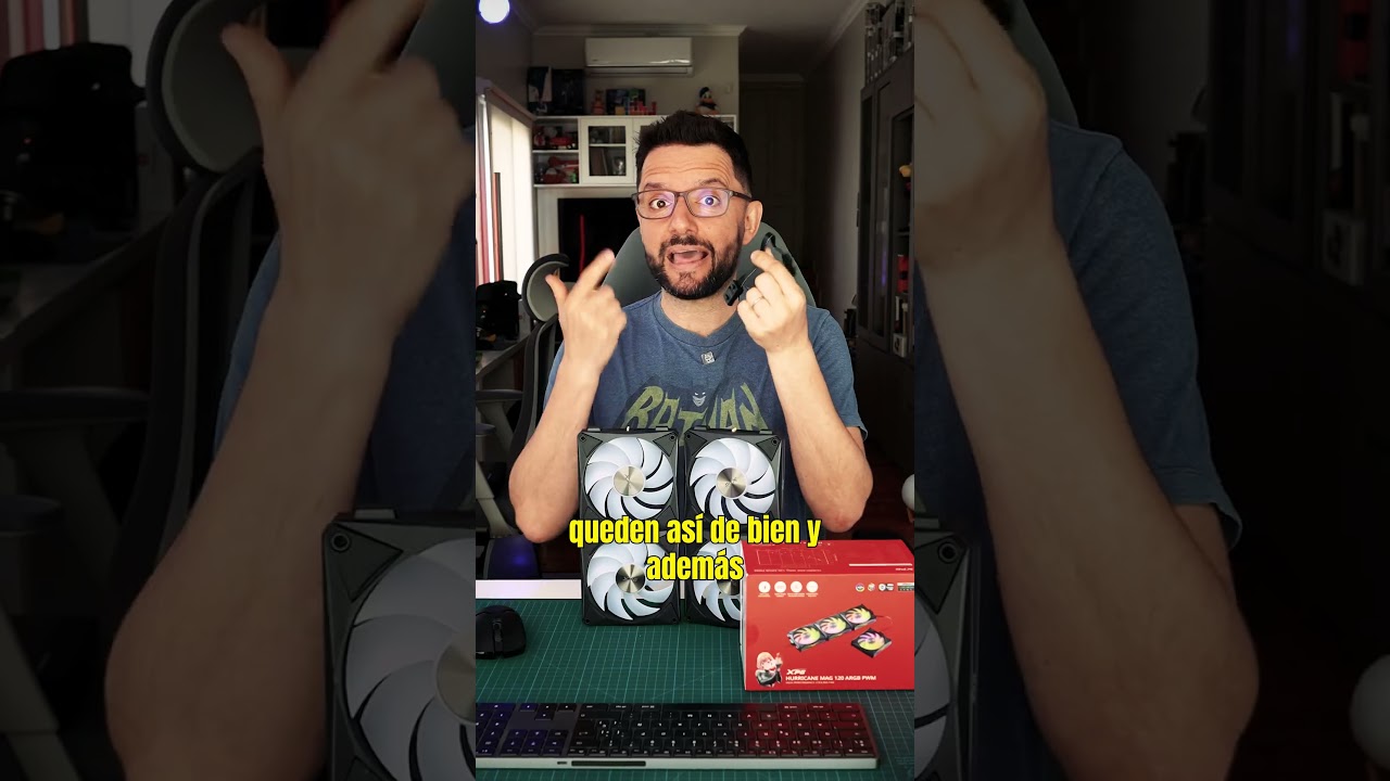 Estos fans de XPG son modulares y magnéticos, y con solo un botón pueden girar en sentido contrario