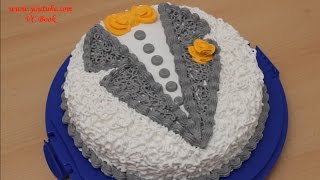 Торт Пиджак | Торт с белковым заварным кремом | Украшение тортов Торт Пиджак | Торт с белковым заварным кремом | Украшение тортов