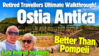 HIDDEN ROME! Ostia Antica, Rome’s Forgotten Ancient City, Day Trip Pompeii #italy #rome #ostia