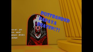 Beating Dustbanded Papyrus in Undertale Last Painful Corridor! (Roblox)