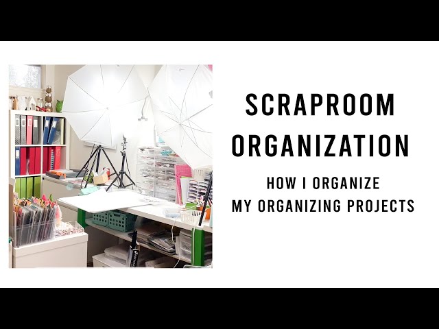 AMAZING Scrapbook Organizing Tips - Sabrinas Organizing