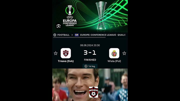#viral #conferenceleague 3rd qualifying results #stpatricks #trnava win #sabah #wisłakraków lose