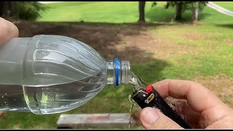 Making Fire With A Wet Empty BIC