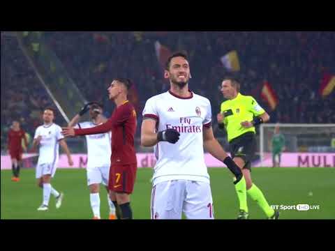 Highlights Extended Roma vs Milan 0 - 2 English