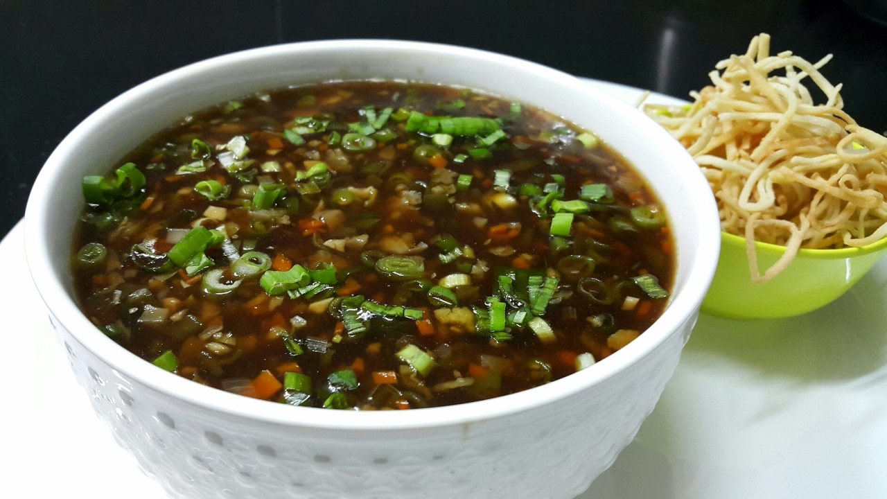 Chinese Food Manchurian Soup