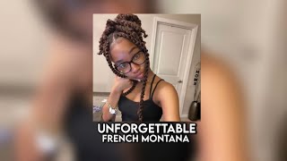 french montana - unforgettable (sped up)