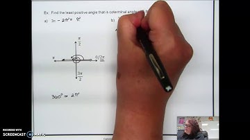 6-1 Angles and Radian Measure Part 2