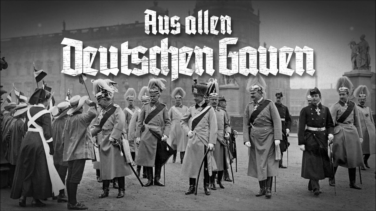 ⁣Aus allen Deutschen Gauen • Deutscher Militärmarsch