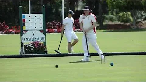 Croquet(GC-2S):  Trimmer v Burch - Croquet Innovat...