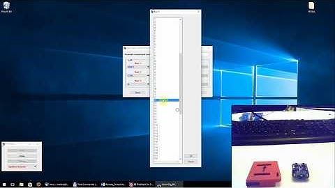 Sensortag a PC Remote Control - how to manage and operate the user define list of remote commands.