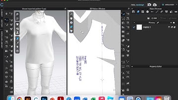 CLO3D How to remove annotations from imported dxf patterns