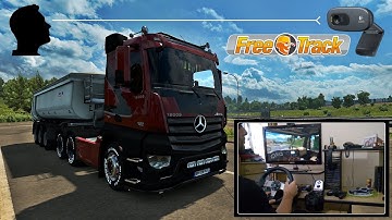 FaceTracknoIR no Euro Truck Simulator 2 | Ótima Experiência! | Logitech C270 + G27