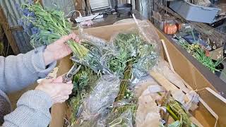 Fresh Flower Unboxing and Care I Do For All My Flower Deliveries