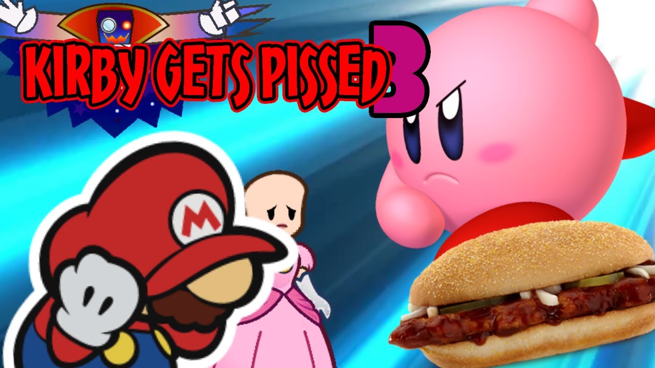 Kirby gets Pissed 3 - McMadness at McMario's - YouTube