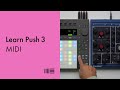 Learn Push 3: MIDI