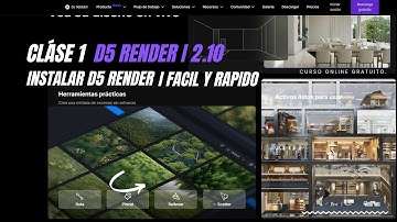 D5 Render 2.10  - CLASE 1  -  Instalar D5 Render Paso a Paso [Actualizado 2025]
