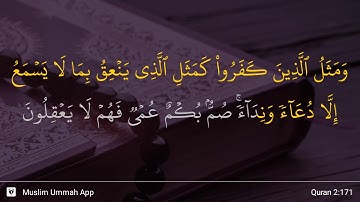 سوره بقره آیه 171