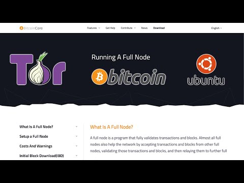 Beginner Tutorial: Bitcoin Core Full Node, TOR, Specter Wallet, Ubuntu Linux (Mac Or PC)