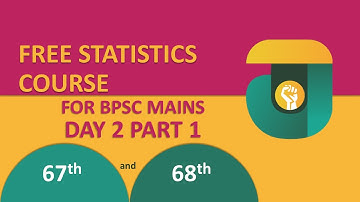 Free Statistics Course 67th & 68th BPSC| Pie Chart| 63rd BPSC Model Statistics | Risshav Shiv Ranjan