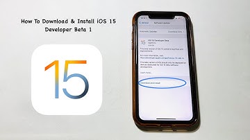 How To Download & Install iOS 15 Developer beta