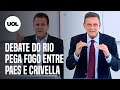 Paes e Crivella trocam acusações em debate de 2º turno da Band no Rio
