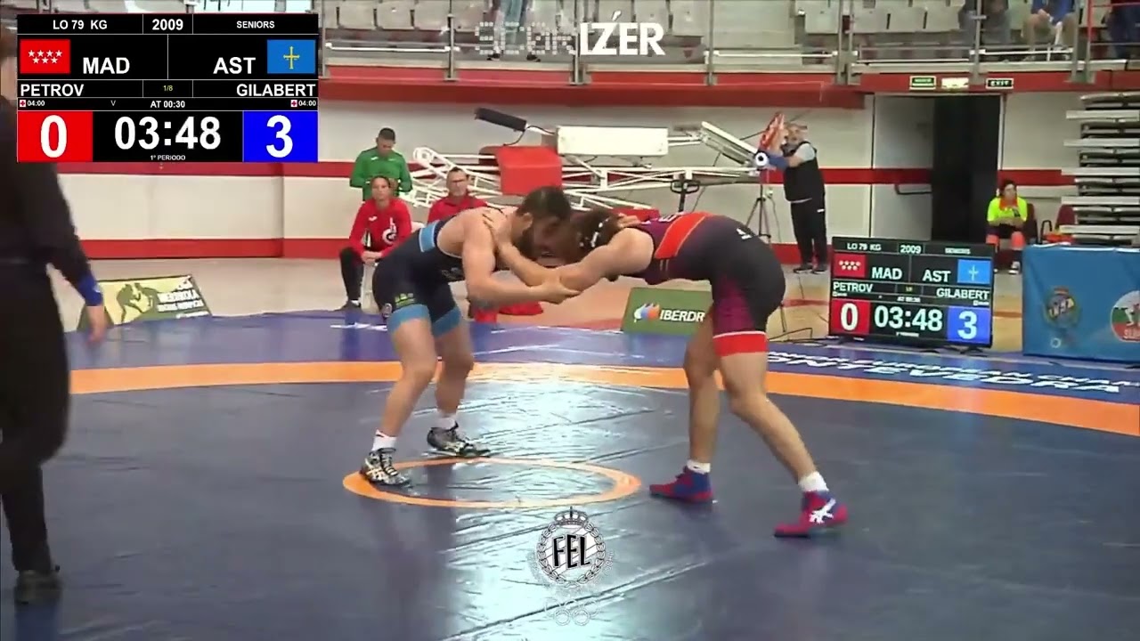 1/8 FS - 79Kg: PETROV MENDO, DANIEL (MAD) GILABERT GARCÍA, CARLOS (AST)