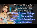 Crack any examjob interviewschool examcompetitive examcollege exam mantra ambika