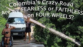CRAZY COLOMBIA road driving on an old Railway line Are we FEARLESS on FAITHLESS on 4 Wheels by Fearless On Four Wheels. 50 views 7 months ago 8 minutes, 51 seconds
