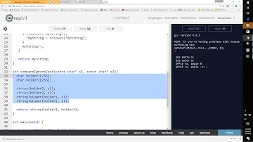 Beginning C - Part 16  More on Custom String Functions