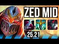 ZED vs MEL (MID) | KR Master | 25.21