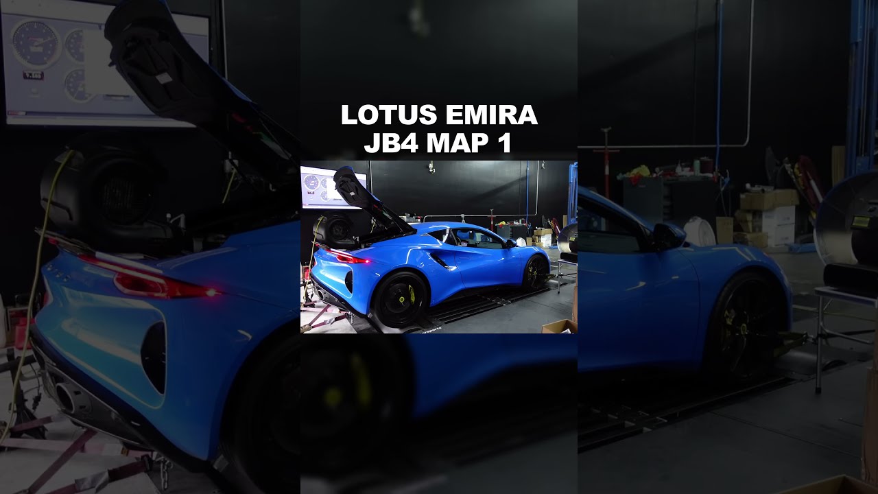 JB4 Map 1 Lotus Emira Turbo Dyno Numbers