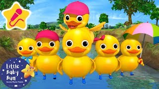 six little ducks karaoke for kids more nursery rhymes kids songs little baby bum