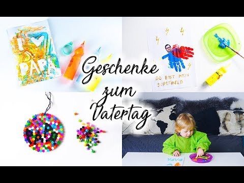 Vatertagsgeschenk Basteln Mit Kindern 3 Schnelle Ideen Youtube