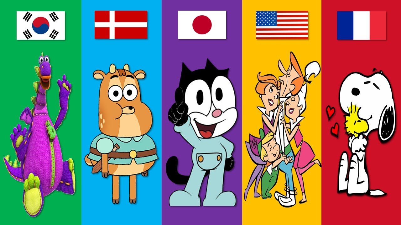 Cartoons From Different Countries | Pt 70 - YouTube